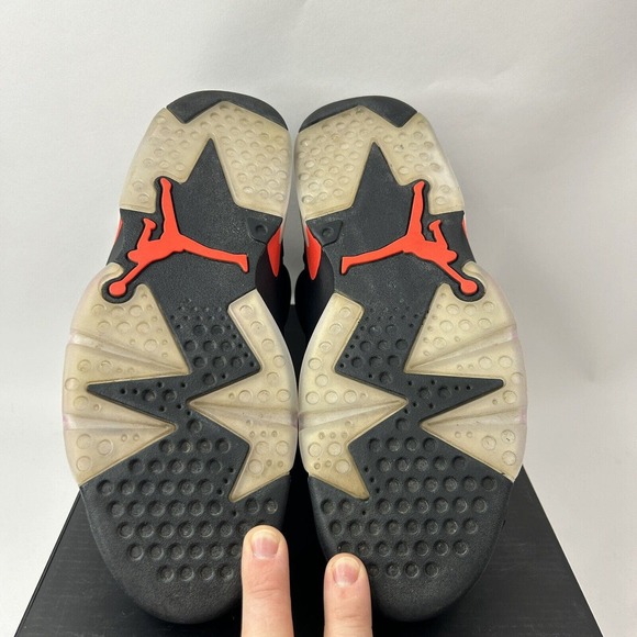 Nike Shoes Air Jordan 6 Retro OG “Black Infrared/Bred” 2019 - Picture 7 of 8